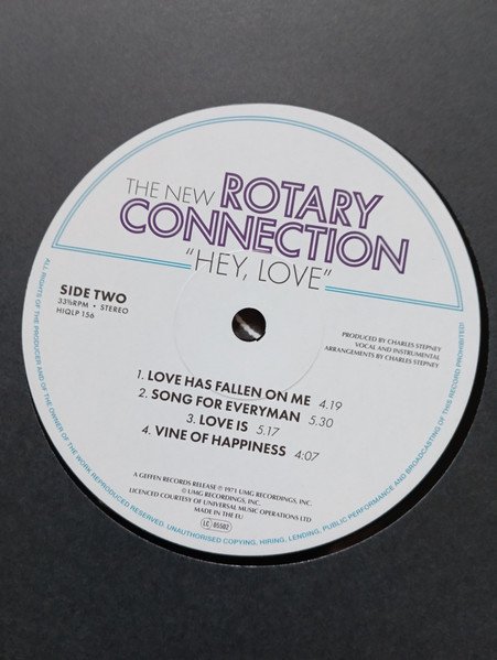 The New Rotary Connection* - Hey, Love - Image 4