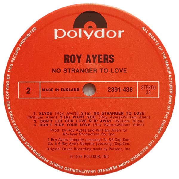 Roy Ayers - No Stranger To Love - Image 4