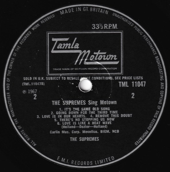 The Supremes - The Supremes Sing Motown - Imagen 4