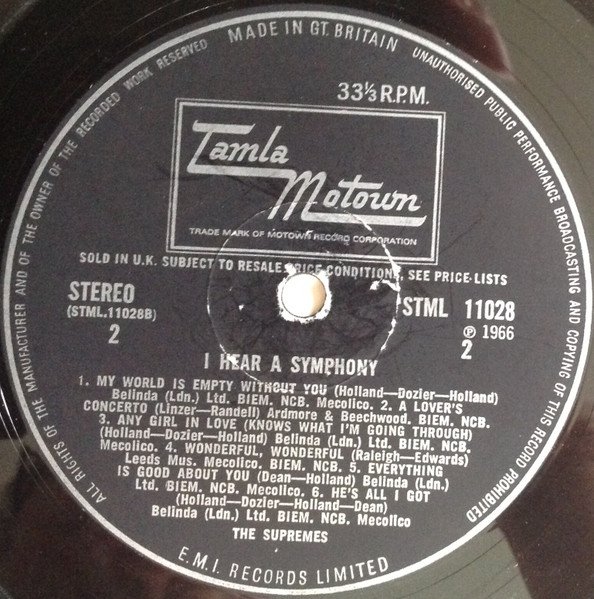 The Supremes - I Hear A Symphony - Image 4