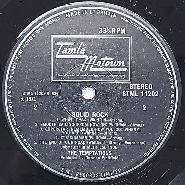 The Temptations - Solid Rock - Imagen 4