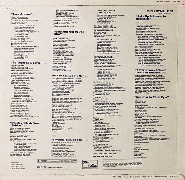 Stevie Wonder - Where I'm Coming From - Imagen 2