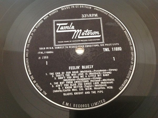Gladys Knight & The Pips* - Feelin' Bluesy - Image 3