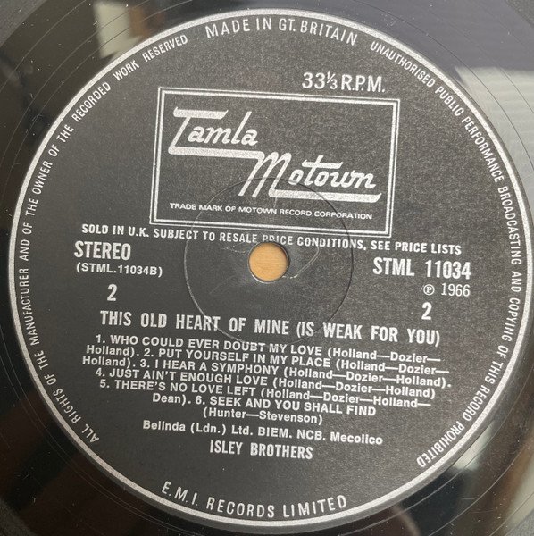 The Isley Brothers - This Old Heart Of Mine - Imagen 3