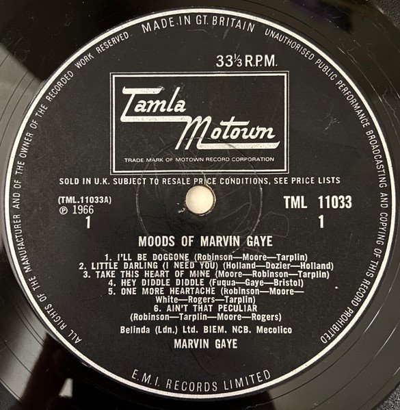 Marvin Gaye - Moods Of Marvin Gaye - Imagen 3