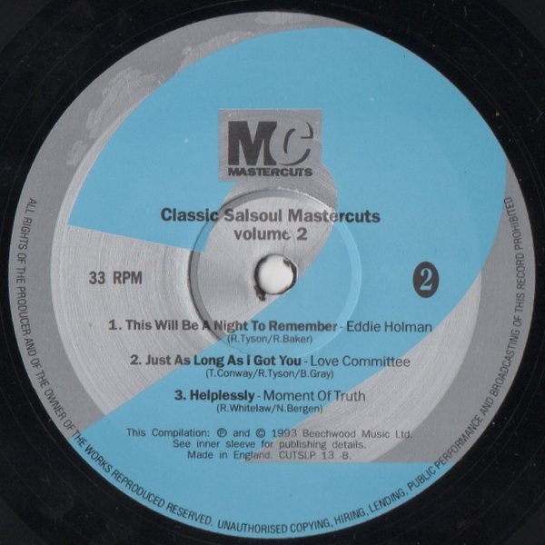 Various - Classic Salsoul Mastercuts Volume 2 - Image 4