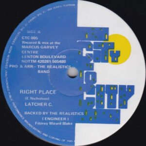 Latcher C. - Right Place
