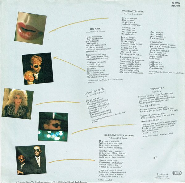 Eurythmics - Sweet Dreams (Are Made Of This) - Imagen 5