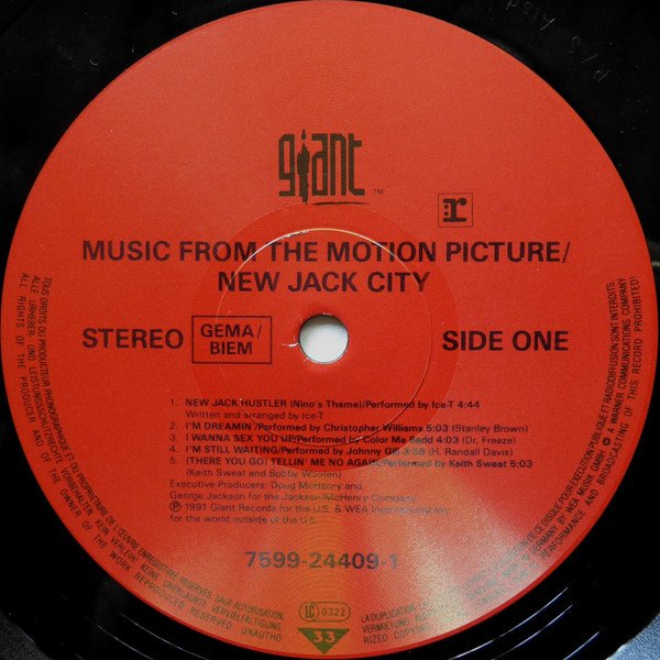 Various - New Jack City (Music From The Motion Picture) - Image 3