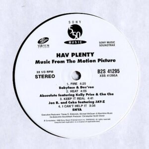 Various - Hav Plenty (Music From The Motion Picture)