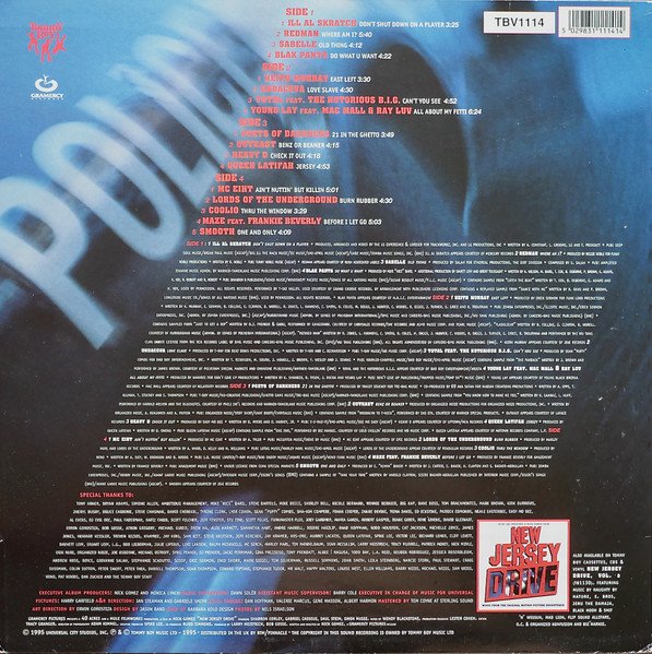 Various - New Jersey Drive Vol. 1 (Original Motion Picture Soundtrack) - Imagen 2