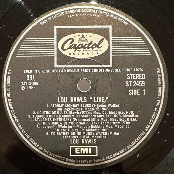 Lou Rawls - Live! - Imagen 3