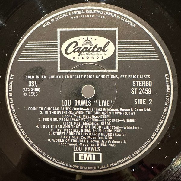 Lou Rawls - Live! - Imagen 4