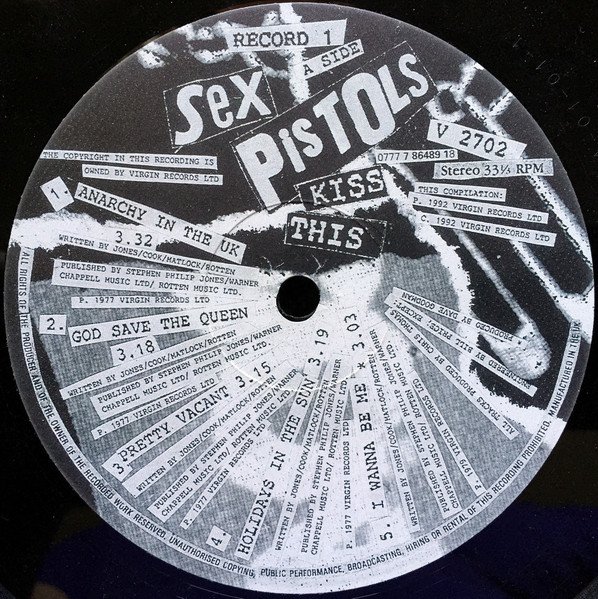 Sex Pistols - Kiss This - Image 5