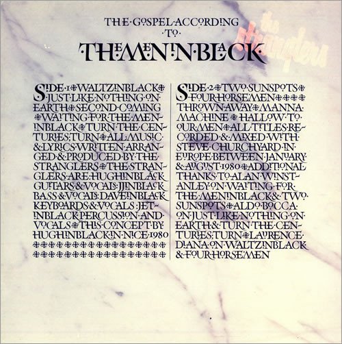 The Stranglers - The Gospel According To The Meninblack