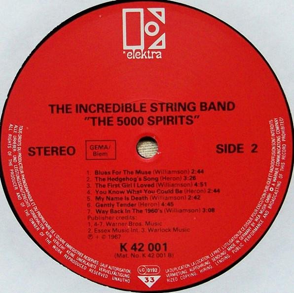 The Incredible String Band - The 5000 Spirits Or The Layers Of The Onion - Image 4