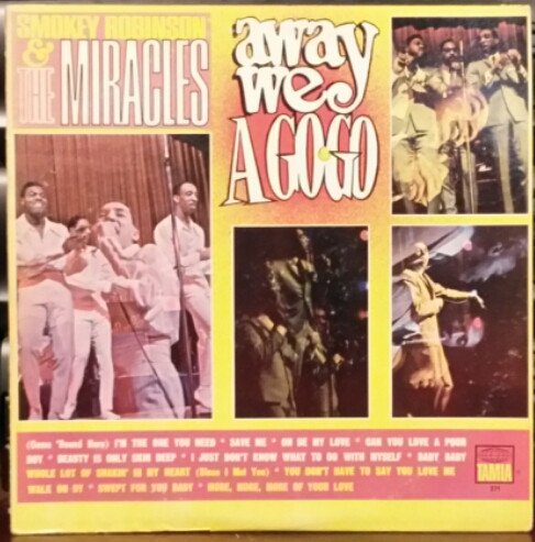 Smokey Robinson & The Miracles* - Away We A Go-Go