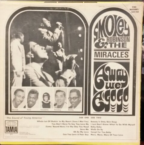 Smokey Robinson & The Miracles* - Away We A Go-Go - Imagen 2