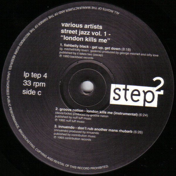 Various - Street Jazz Vol. 1 - London Kills Me - Imagen 2