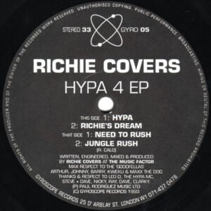 Richie Covers - Hypa 4 EP