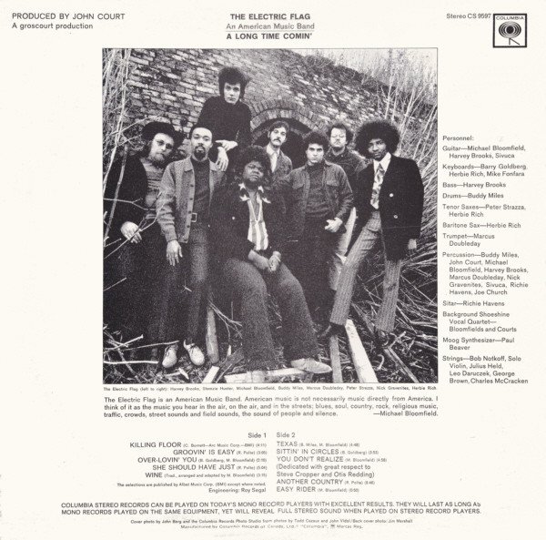 The Electric Flag - A Long Time Comin' - Imagen 2