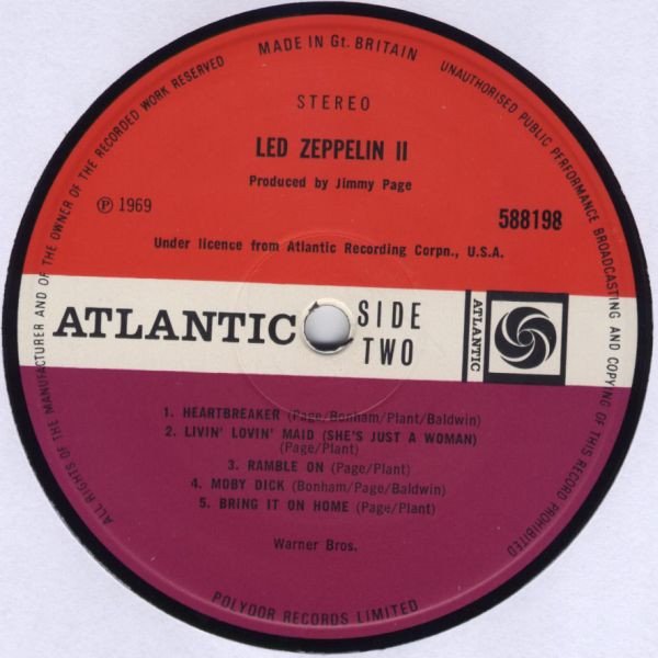 Led Zeppelin - Led Zeppelin II - Imagen 4