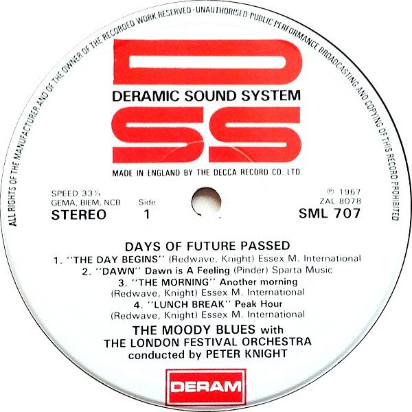 The Moody Blues With The London Festival Orchestra Conducted By Peter Knight - Days Of Future Passed - Image 3