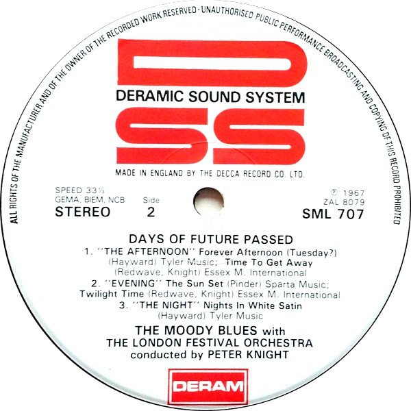 The Moody Blues With The London Festival Orchestra Conducted By Peter Knight - Days Of Future Passed - Image 4