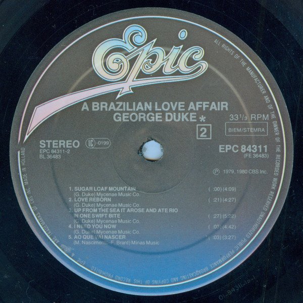 George Duke - A Brazilian Love Affair - Image 4