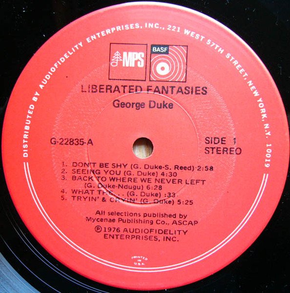 George Duke - Liberated Fantasies - Image 3