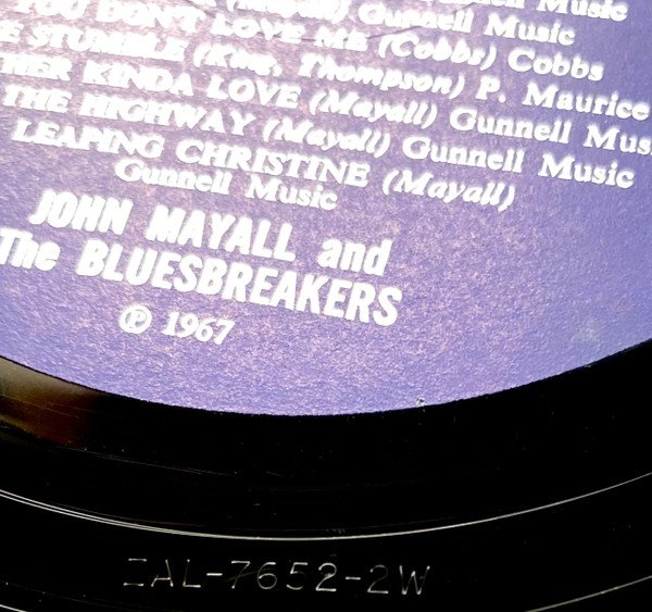 John Mayall And The Bluesbreakers* - A Hard Road - Imagen 5