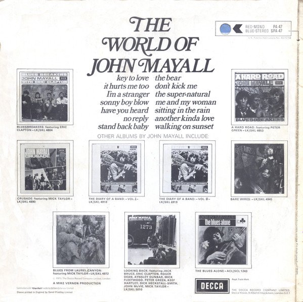 John Mayall - The World Of John Mayall - Imagen 2