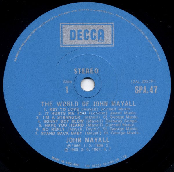 John Mayall - The World Of John Mayall - Imagen 3