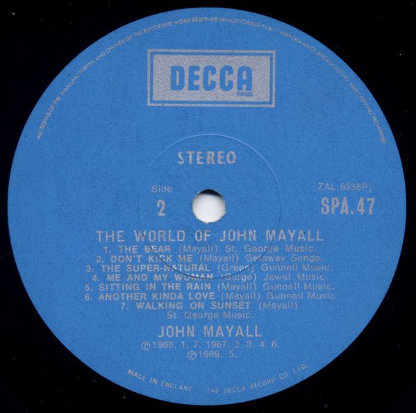 John Mayall - The World Of John Mayall - Imagen 4