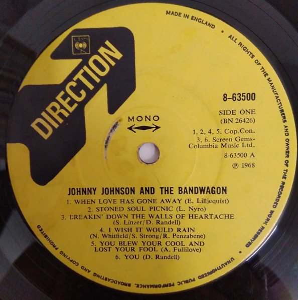 Johnny Johnson And The Bandwagon - Johnny Johnson And The Bandwagon - Image 3