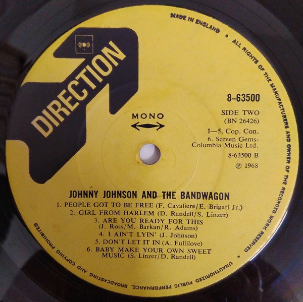 Johnny Johnson And The Bandwagon - Johnny Johnson And The Bandwagon - Image 4
