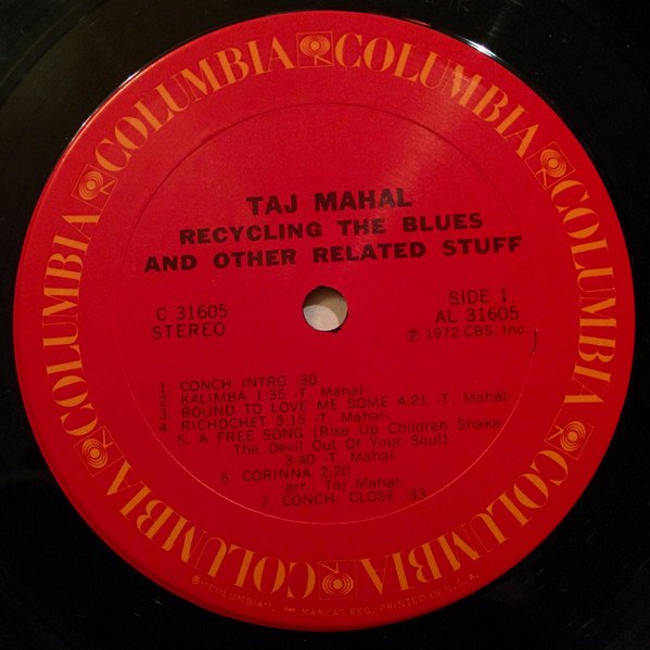 Taj Mahal - Recycling The Blues & Other Related Stuff - Image 3