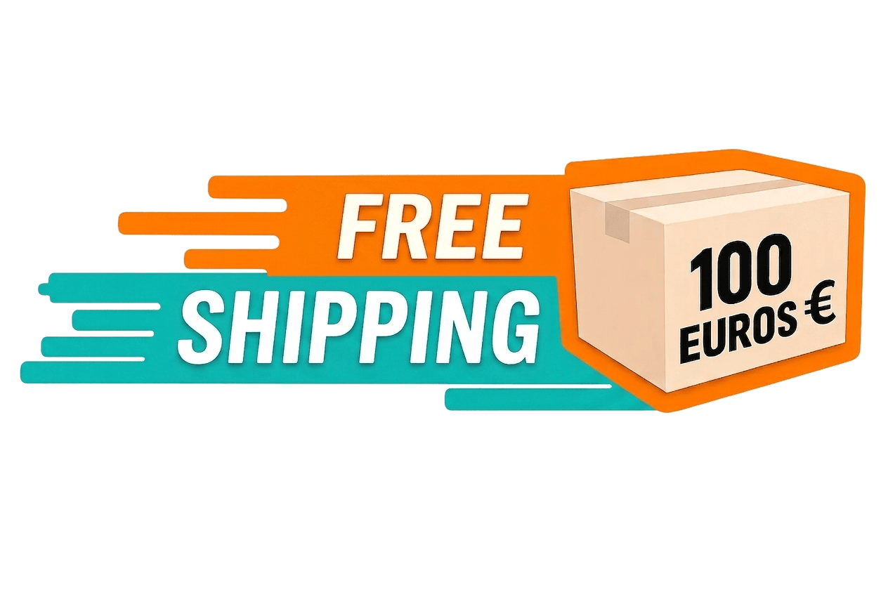 Free shipping on orders over 100 euros