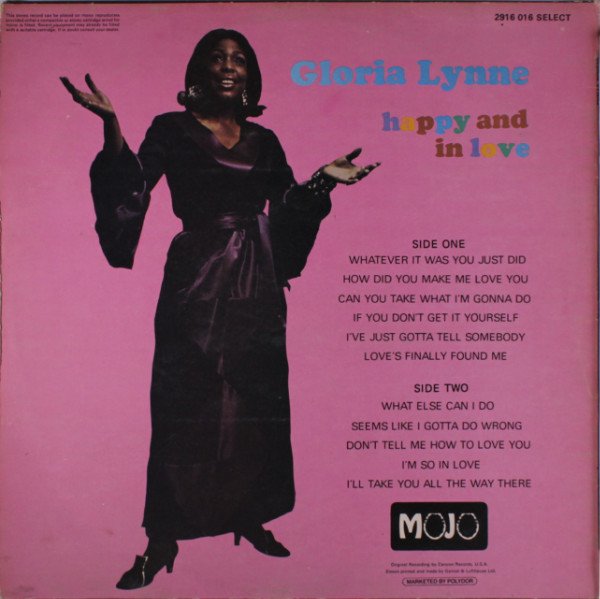 Gloria Lynne - Happy And In Love - Image 2