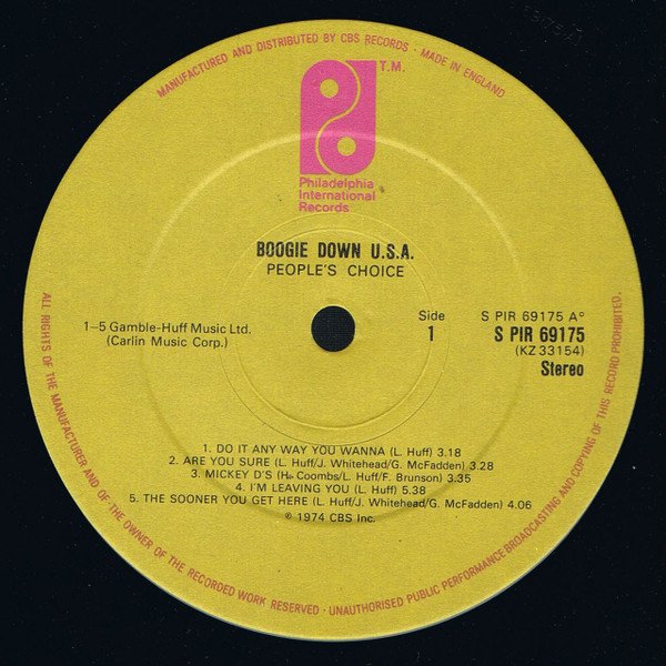 People's Choice - Boogie Down U.S.A. - Image 2